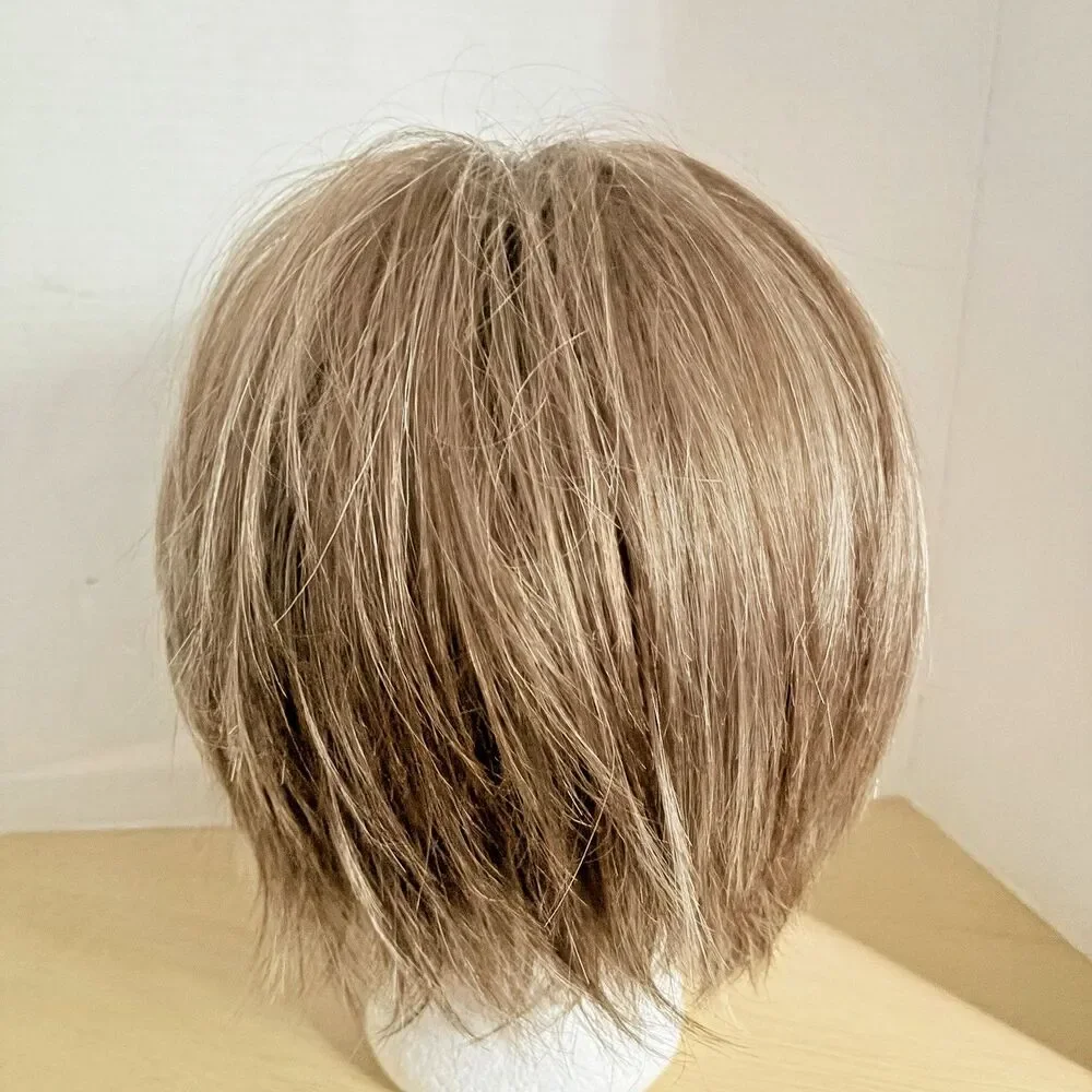 Rene of Paris Pax Full Wig ~ Icy Oak with Shadowed Roots ~ - Picture 7 of 11